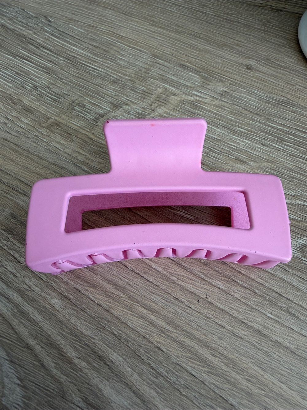 Pink Hair Claw Clip - Comfortable Grip